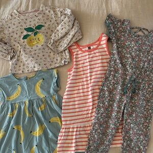 Tea Collection Fruit and Floral Pajama Set